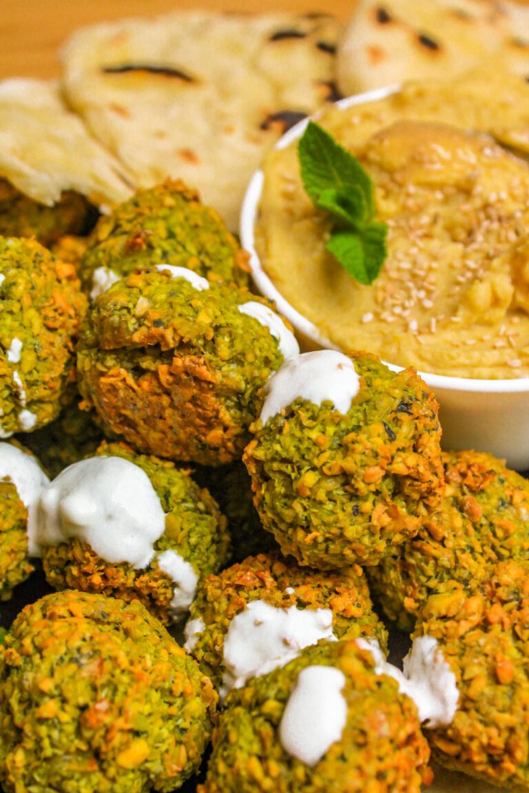 falafel di ceci e spinaci