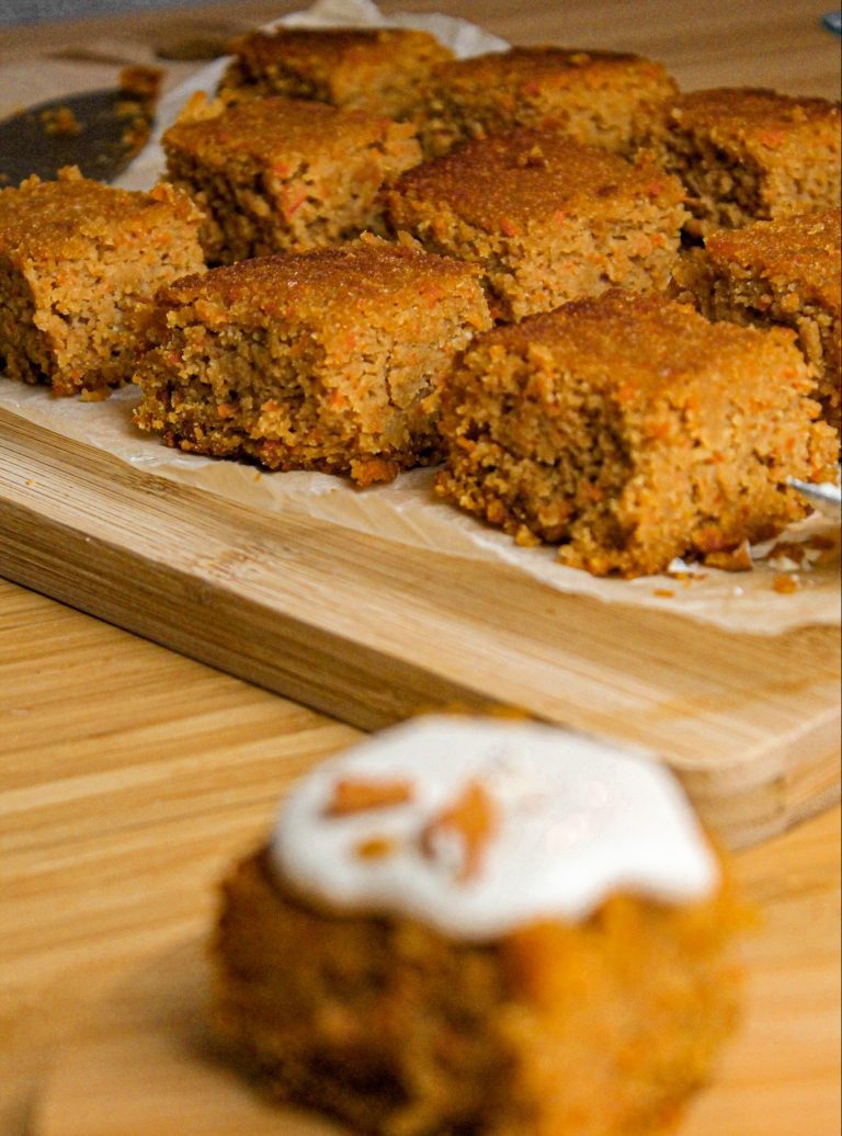 carrot cake alle mandorle