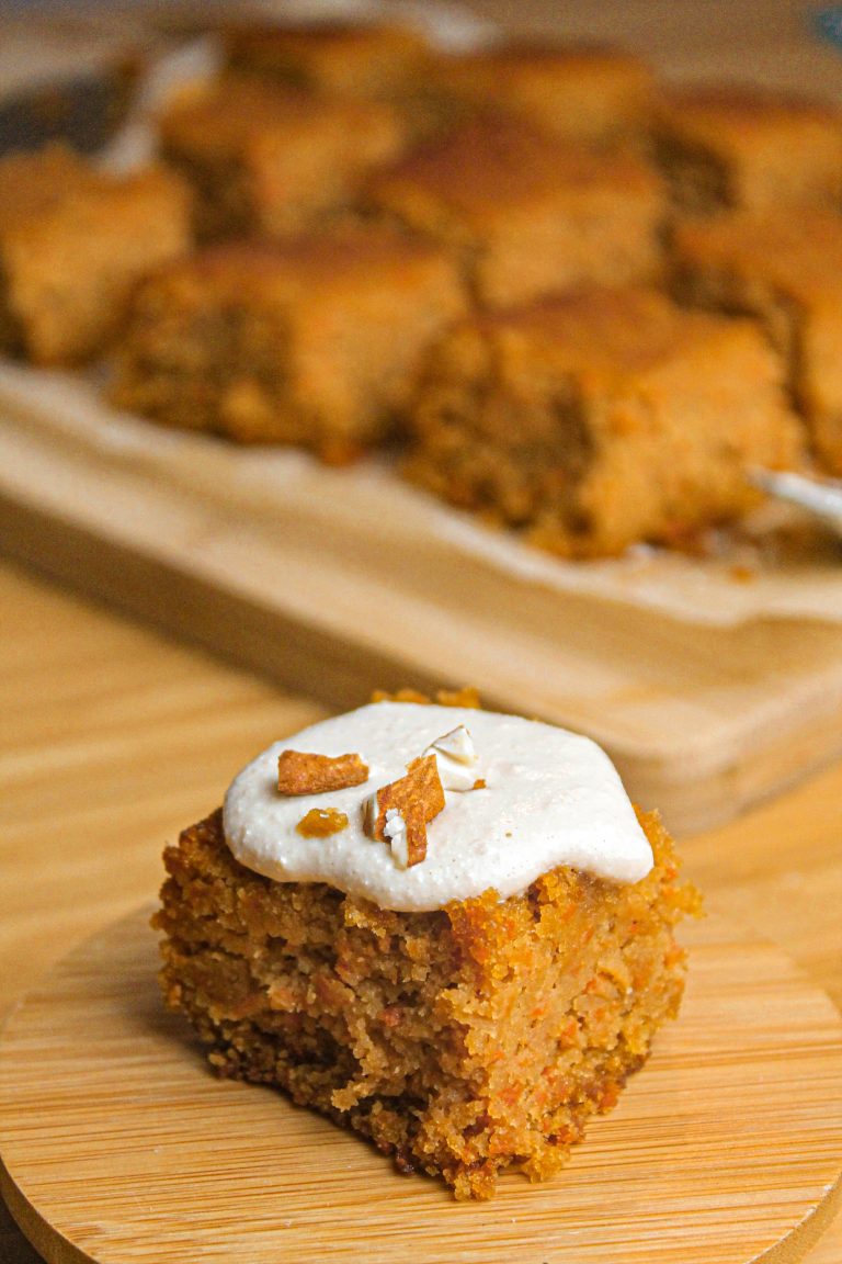 carrot cake alle mandorle