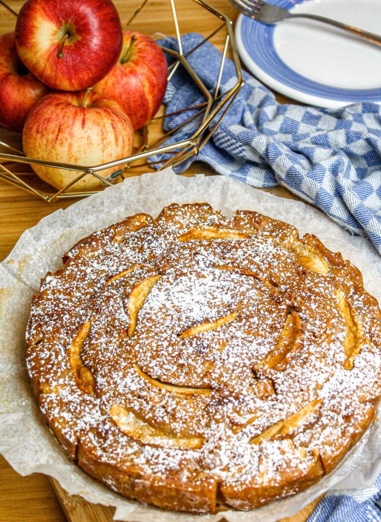 torta di mele senza uova