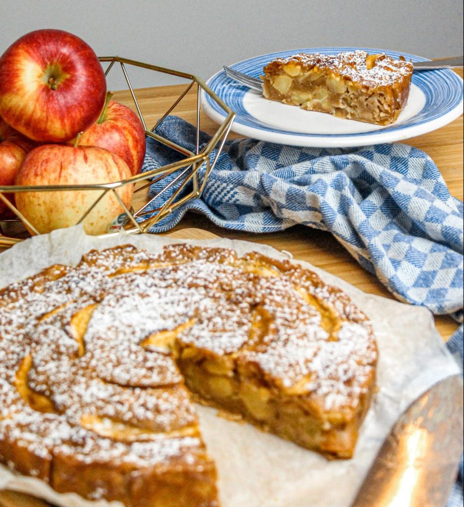 torta di mele senza uova