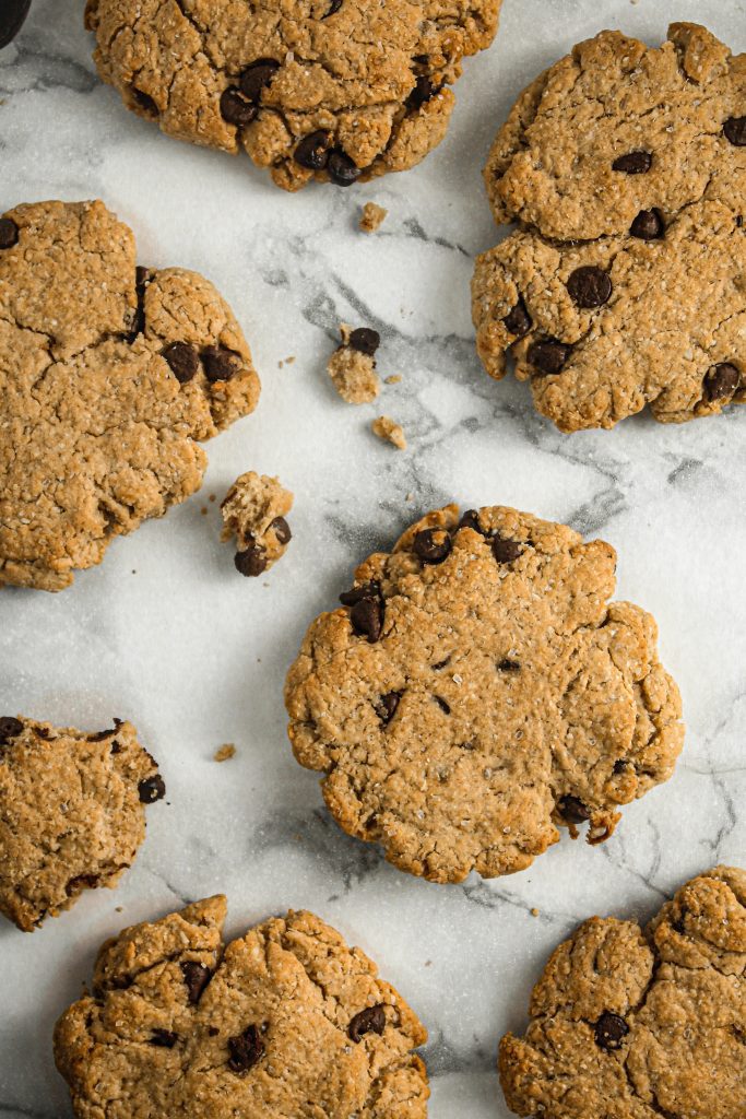 Chocolate chips cookies vegan