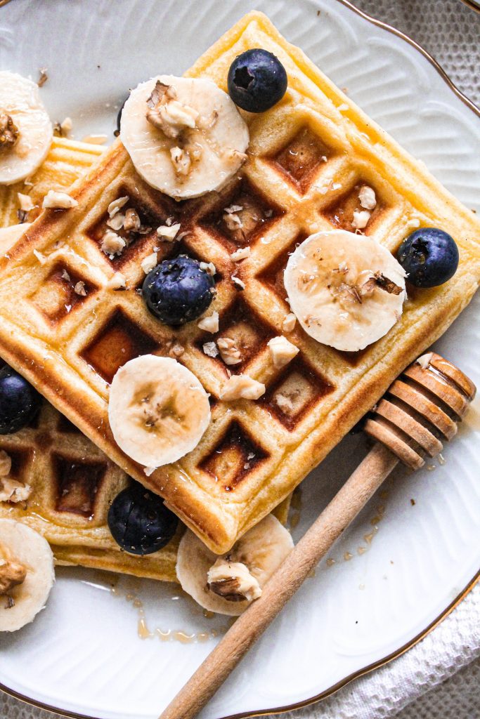 Waffle dolci: leggeri, veloci e fragranti