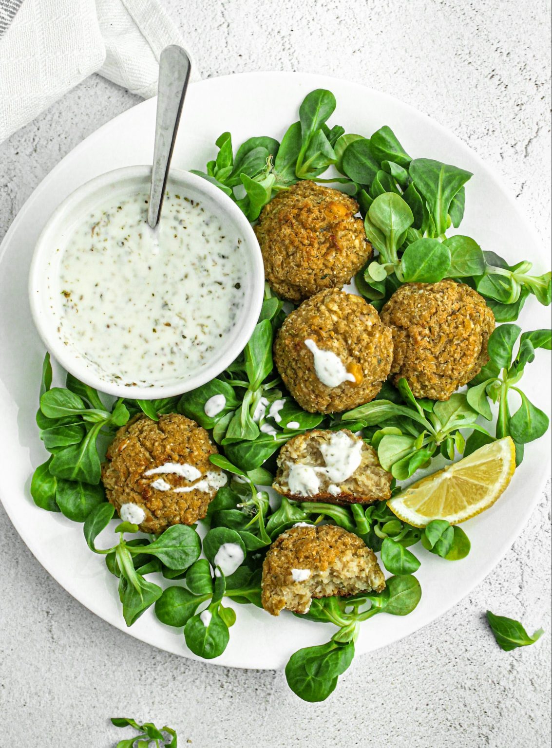 Falafel di cavolfiore