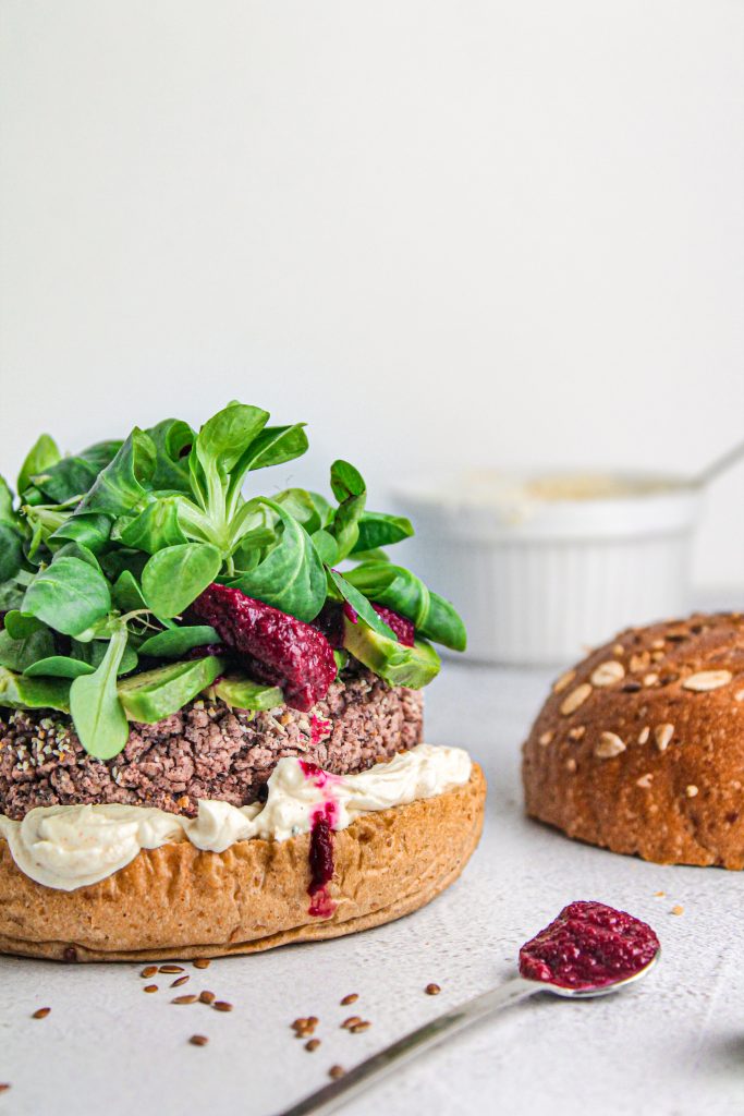 Burger di fagioli rossi
