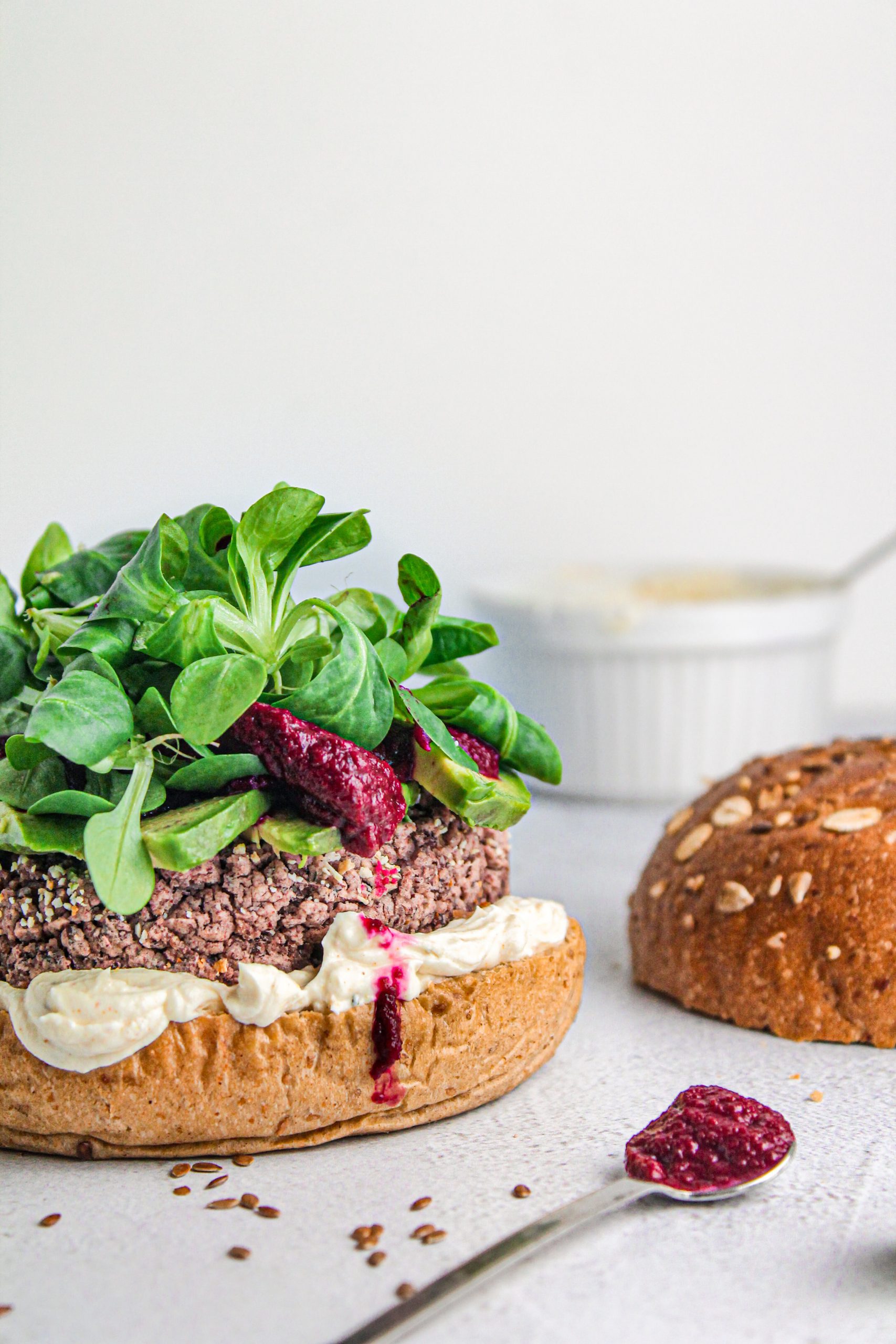 Burger di fagioli rossi